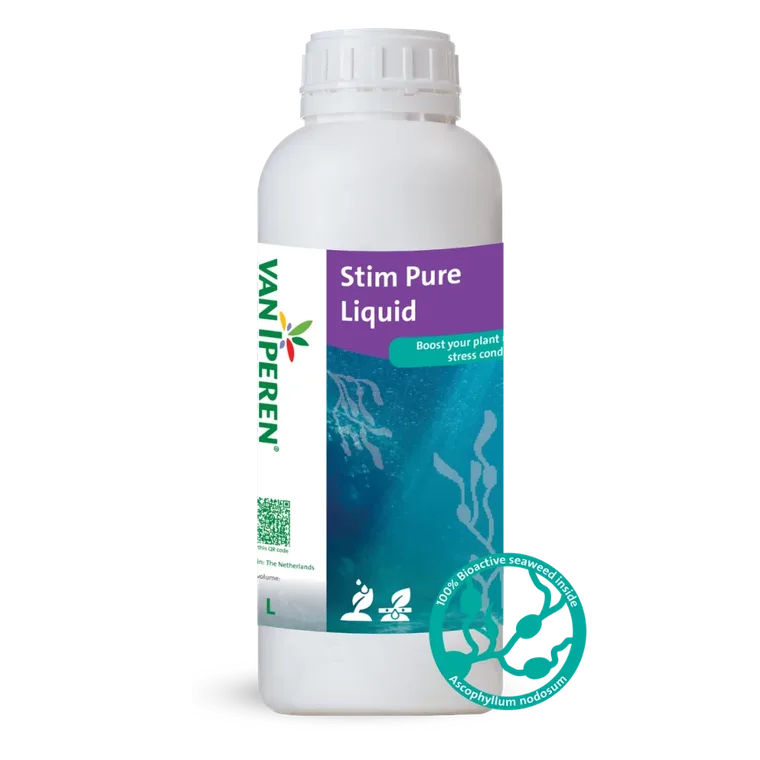 Бутилка Stim Pure Liquid — течен биостимулант от водорасли Ascophyllum nodosum